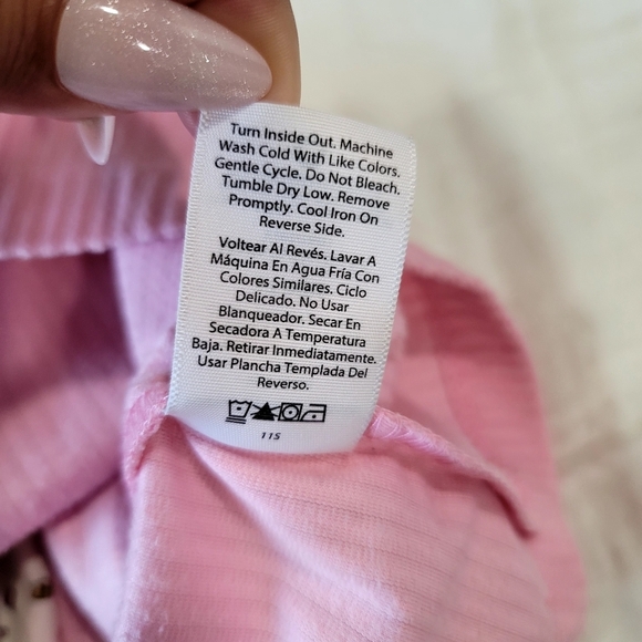 ♥️5 For $25Wonder Nation Toddler Girls Pinafore Set, Size 5T in Rosey Petal - Picture 7 of 11